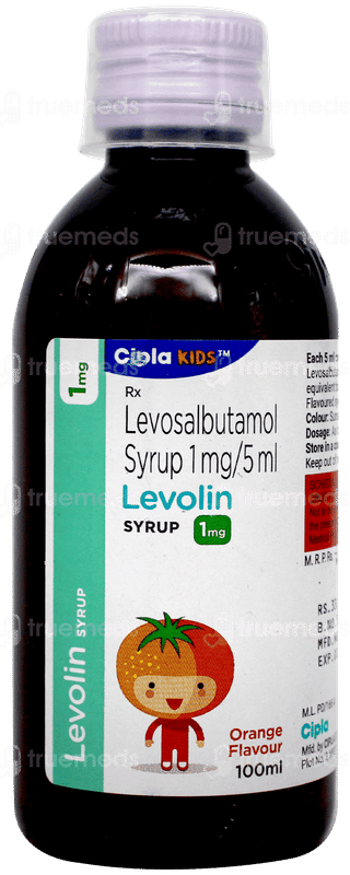 Levolin Orange Flavour Syrup 100ml